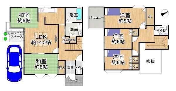 河内長野市あかしあ台１丁目の中古一戸建