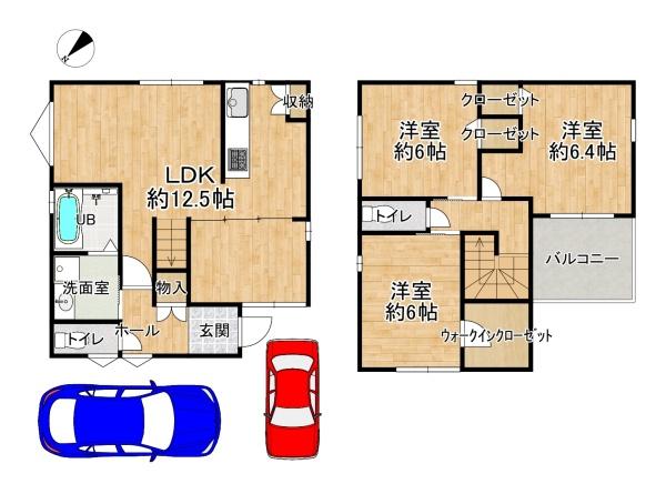 富田林市富美ケ丘町の中古一戸建て