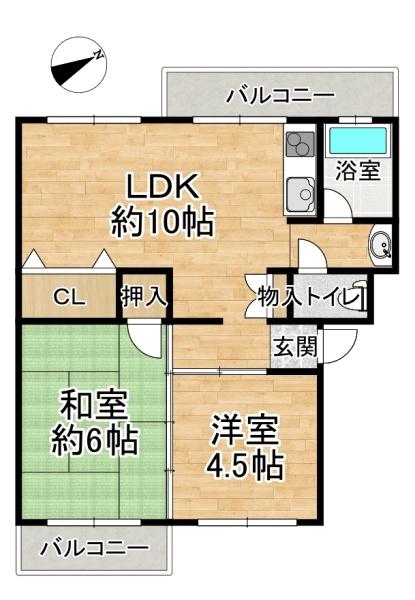 狭山遊園ハイツ六号棟