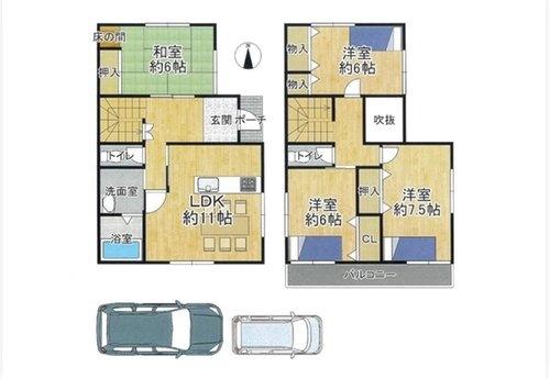 堺市西区鳳南町５丁の中古一戸建て