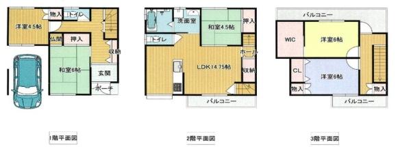 河内長野市市町の中古一戸建