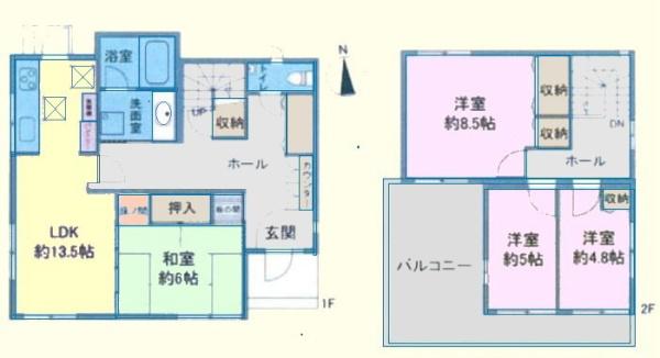 鶴ヶ島市大字五味ヶ谷の中古一戸建て