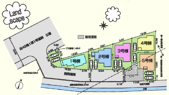 鶴ヶ島市藤金第三　新築分譲住宅　全５区画