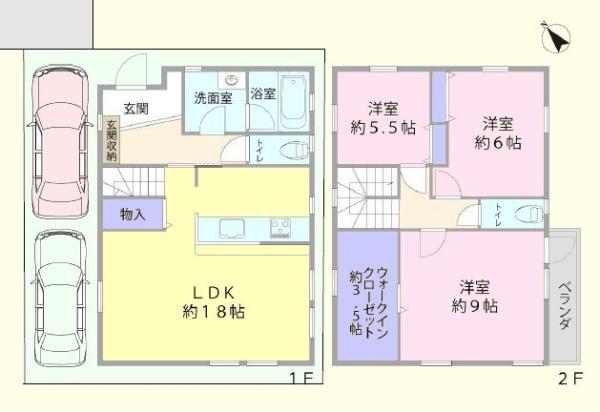 川越市的場　中古一戸建住宅