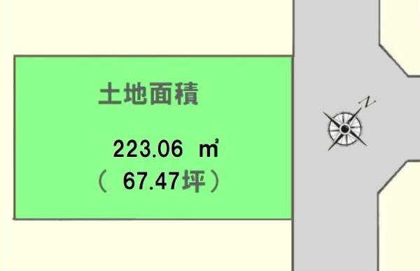 鶴ヶ島市富士見5丁目　売地Ｂ