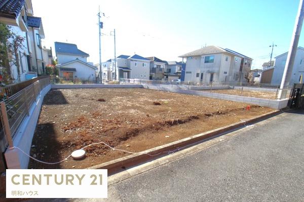 川越市笠幡　売地　全3区画