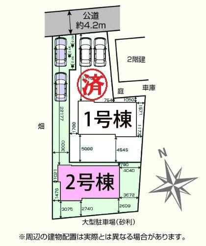 川越市的場８期　新築分譲住宅　全２棟