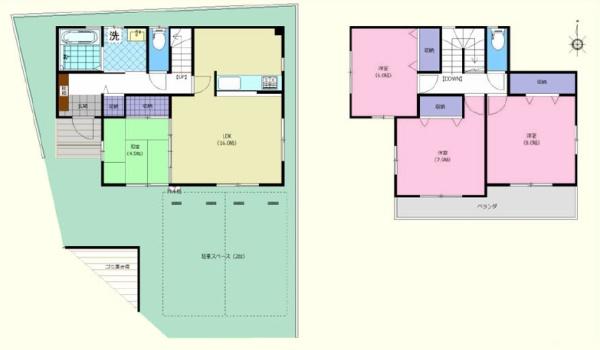 川越市大字的場の中古一戸建て