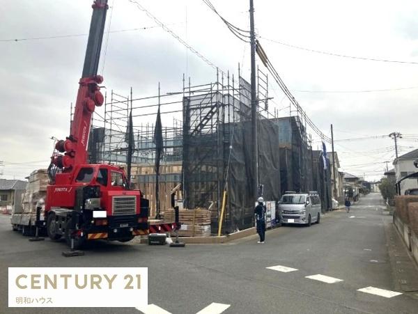 東松山市美原町２丁目　新築分譲住宅　全３棟