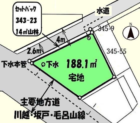 川越市天沼新田　売地