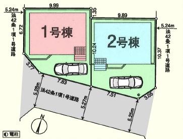 毛呂山町若山第６　新築分譲住宅　全２棟