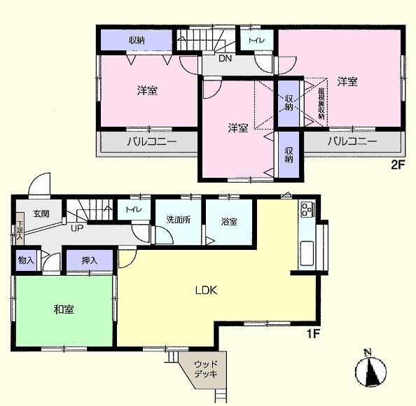 川越市笠幡　中古一戸建住宅