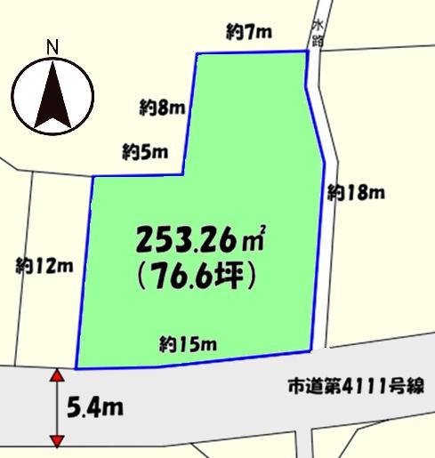 坂戸市厚川　売地