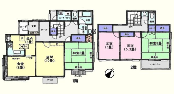 鳩山町松ヶ丘４丁目　中古一戸建住宅