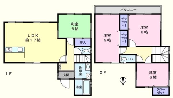 鳩山町楓ヶ丘1丁目　中古一戸建住宅