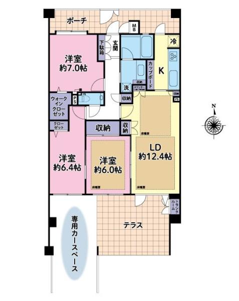 グランシャトレ坂戸シエルコート