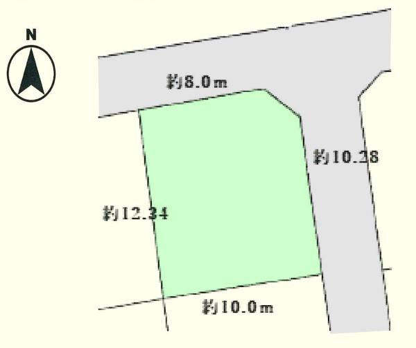 川越市的場新町　売地