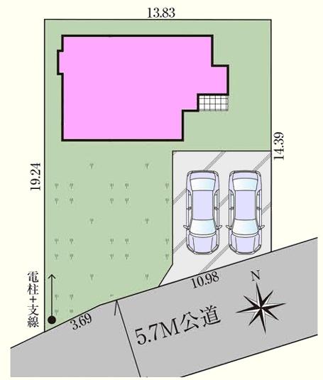川越市笠幡　中古一戸建住宅