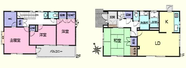 川越市広谷新町　中古一戸建住宅
