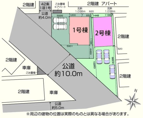 鶴ヶ島市下新田　新築分譲住宅　全２棟　1号棟