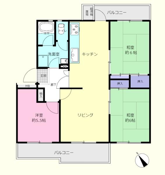 若葉台第二住宅23号棟