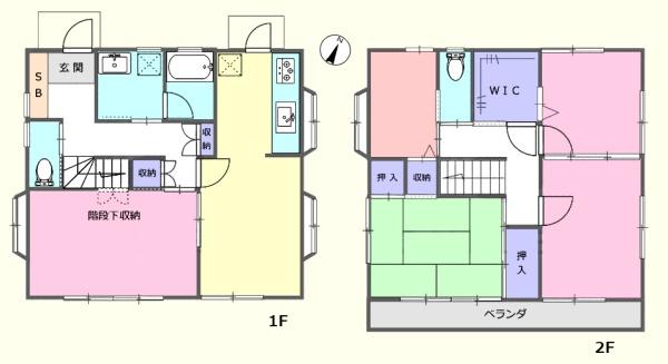 坂戸市にっさい花みず木３丁目　中古一戸建住宅