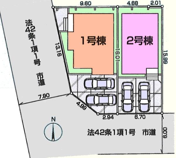 川越市かすみ野第6　新築分譲住宅　全２棟