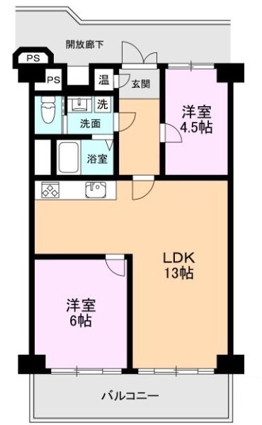 青木橋スカイハイツ　リフォーム施工　４階部分