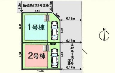 毛呂山町前久保南第８　新築分譲住宅　全２棟