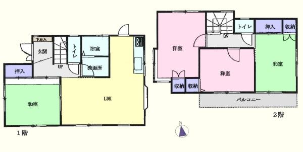 坂戸市にっさい花みず木６丁目　中古一戸建住宅