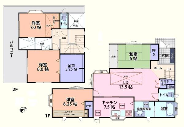 坂戸市にっさい花みず木６丁目　中古一戸建住宅