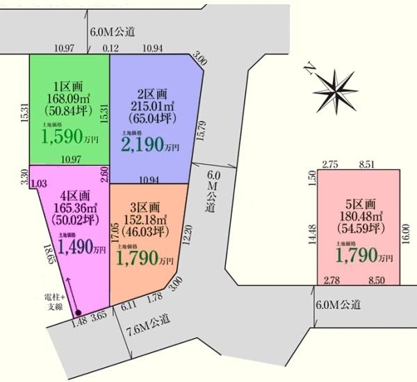 坂戸市にっさい花みず木６丁目の土地
