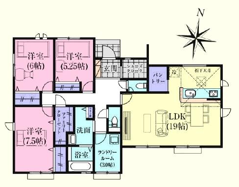 滑川町月輪３期　新築分譲住宅