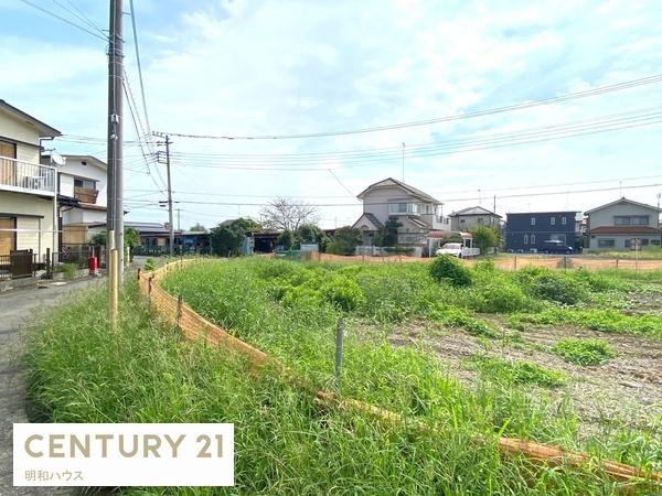 入間郡毛呂山町若山3丁目の土地(現地土地写真)
