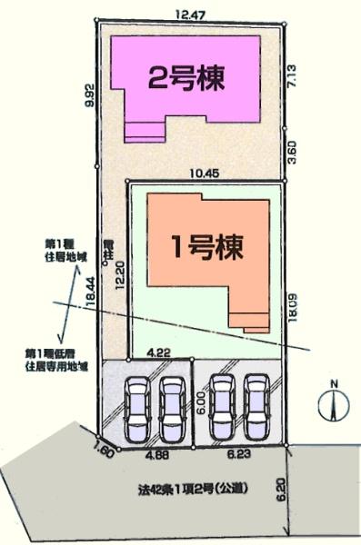 川越市的場第10　新築分譲住宅　全2棟