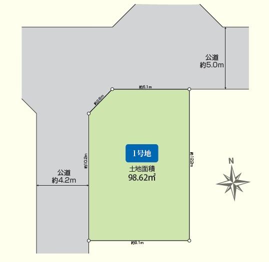 川越市霞ヶ関北２丁目　売地
