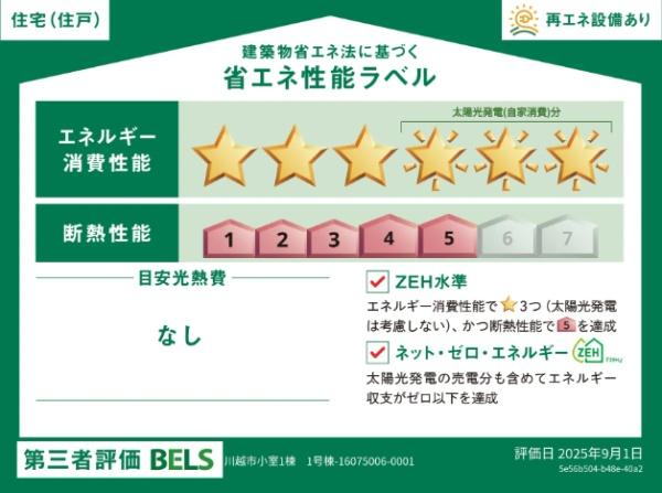 川越市小室　新築分譲住宅