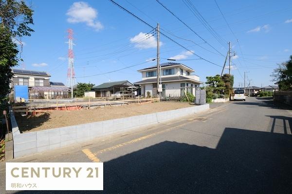 嵐山町志賀3期 新築分譲住宅(前面道路含む現地写真)