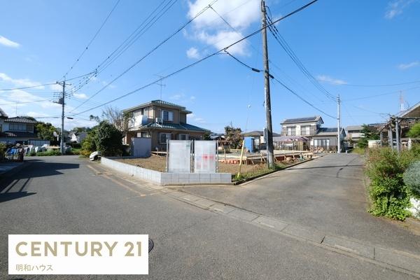 嵐山町志賀3期 新築分譲住宅(前面道路含む現地写真)