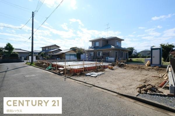 嵐山町志賀3期 新築分譲住宅(前面道路含む現地写真)