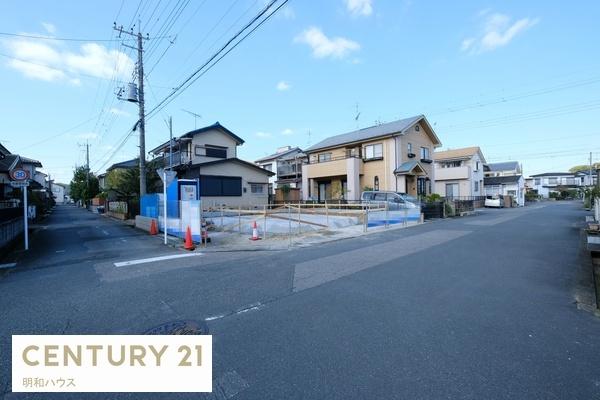 嵐山町志賀第2 新築分譲住宅(前面道路含む現地写真)