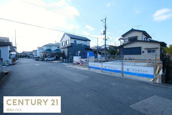 嵐山町志賀第2 新築分譲住宅(前面道路含む現地写真)