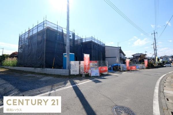 嵐山町川島15期 新築分譲住宅(前面道路含む現地写真)
