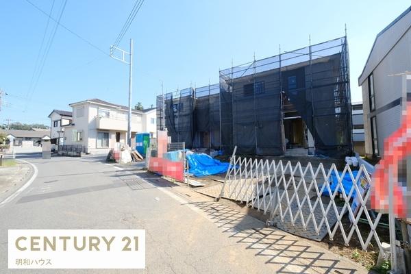 嵐山町川島15期 新築分譲住宅(前面道路含む現地写真)