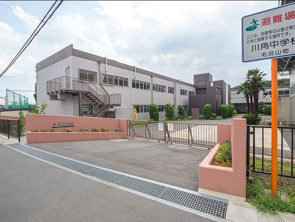 入間郡毛呂山町前久保南3丁目の土地(毛呂山町立川角中学校)