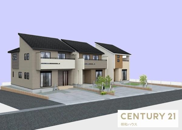 川越市笠幡　新築分譲住宅　全３棟