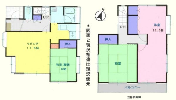 川越市大字的場の中古一戸建て