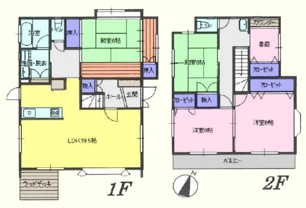 鶴ヶ島市新町４丁目の中古一戸建て