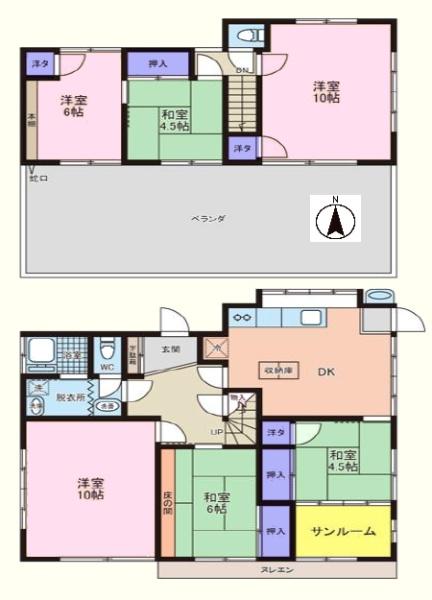 川越市上戸新町の中古一戸建て