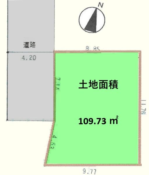 川越市大字的場の土地